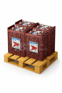 4 Bateras TROJAN J305H-AC | 6 Voltios 400 Amperios 